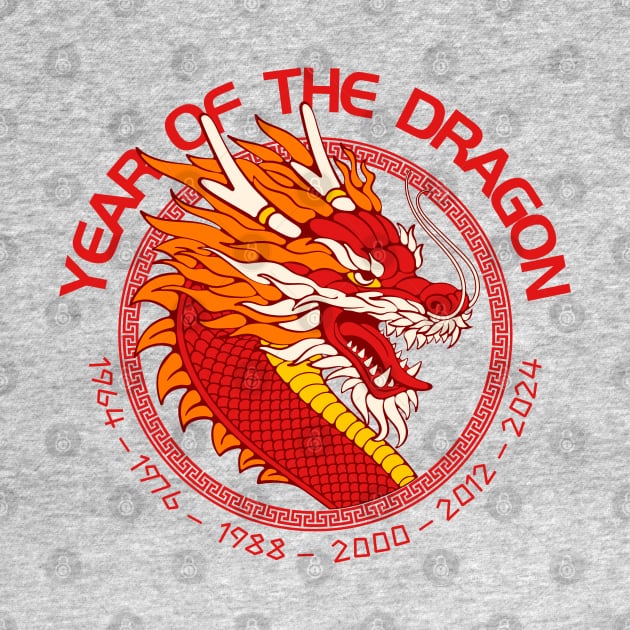 Chinese Year of the Dragon by Ray Crimson